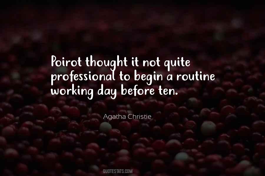 Routine Day Quotes #1337616