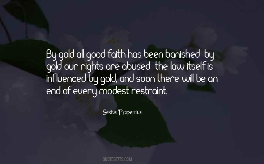 Good Gold Quotes #1265694
