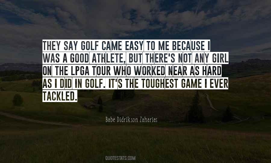 Good Golf Game Quotes #521759