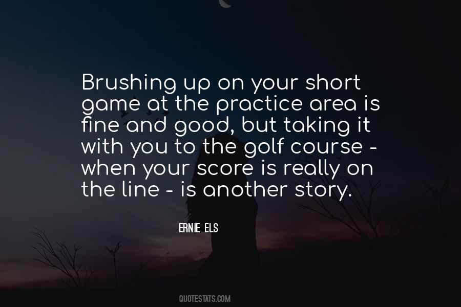 Good Golf Game Quotes #664967