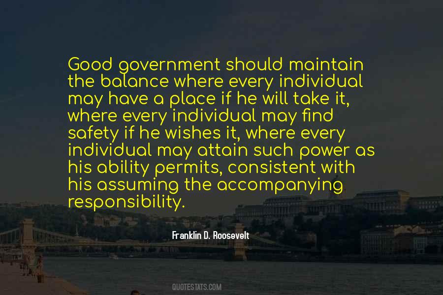 Good Government Quotes #1172831