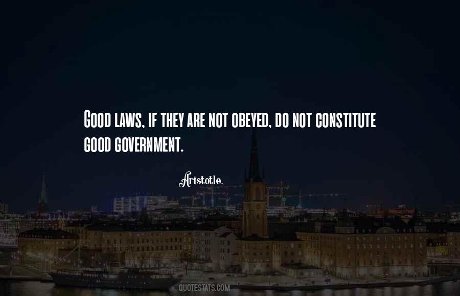 Good Government Quotes #1842996