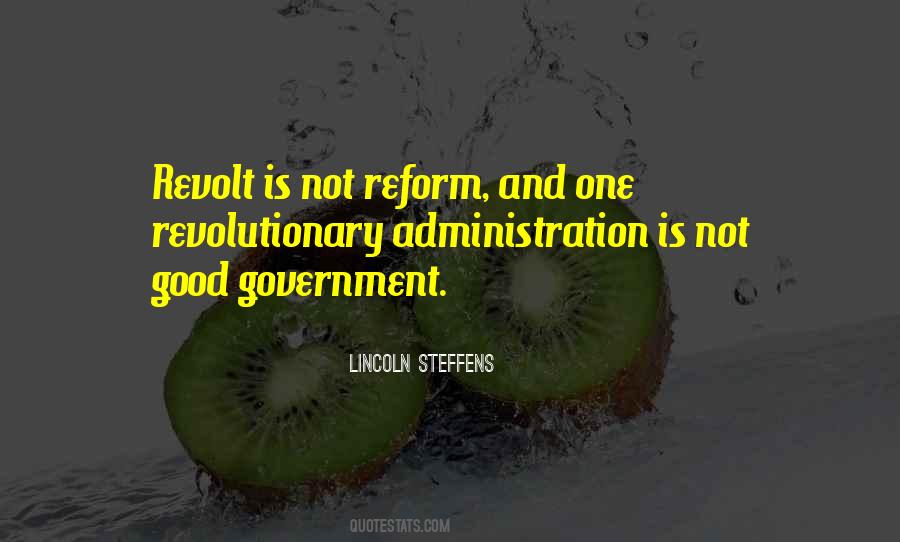 Good Government Quotes #536457