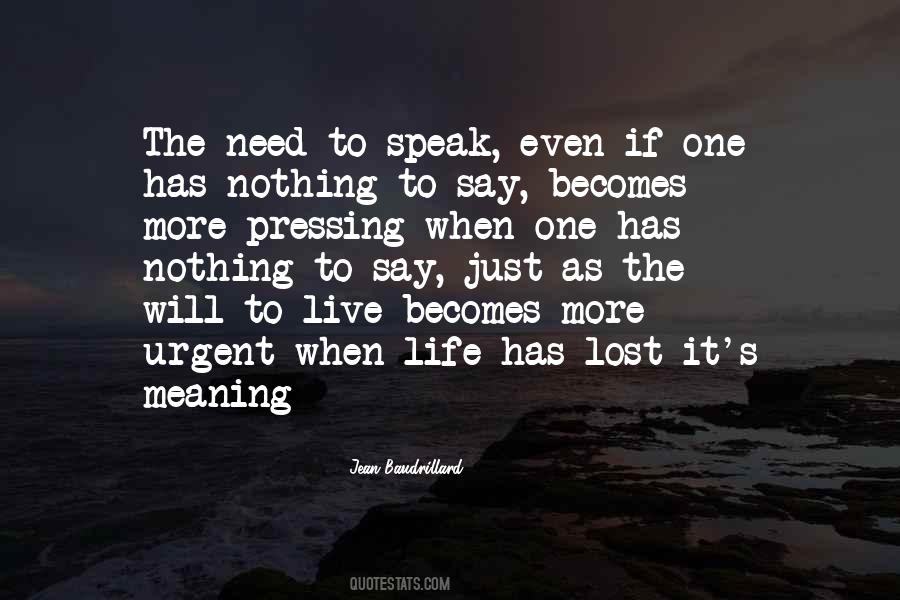 Will To Meaning Quotes #1275159