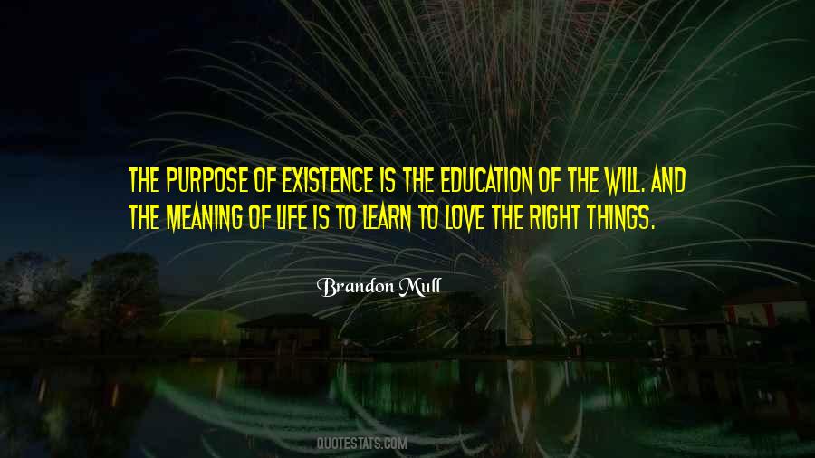 Will To Meaning Quotes #210794