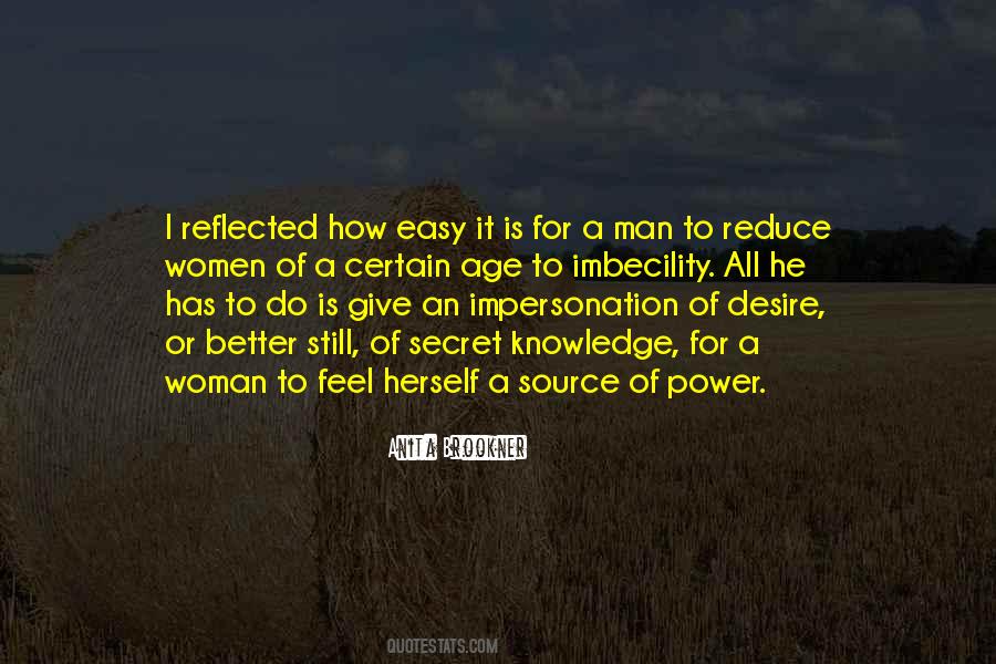 Desire For A Woman Quotes #1691218
