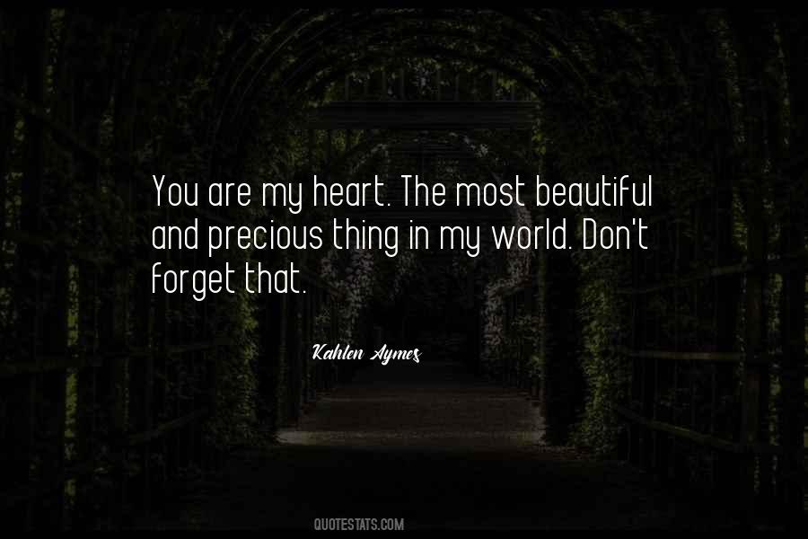 Precious Thing Quotes #1367746