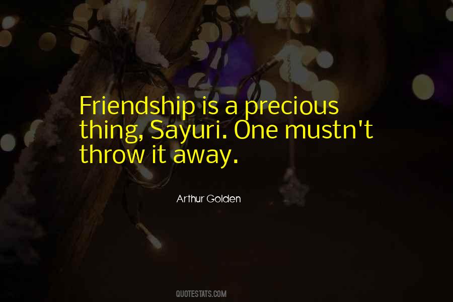 Precious Thing Quotes #1680431