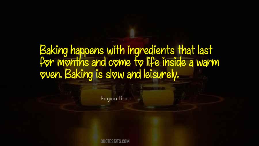 Baking Is Life Quotes #623176