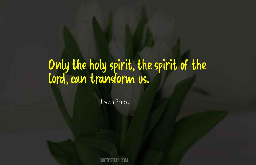 Spirit Of The Lord Quotes #1150572