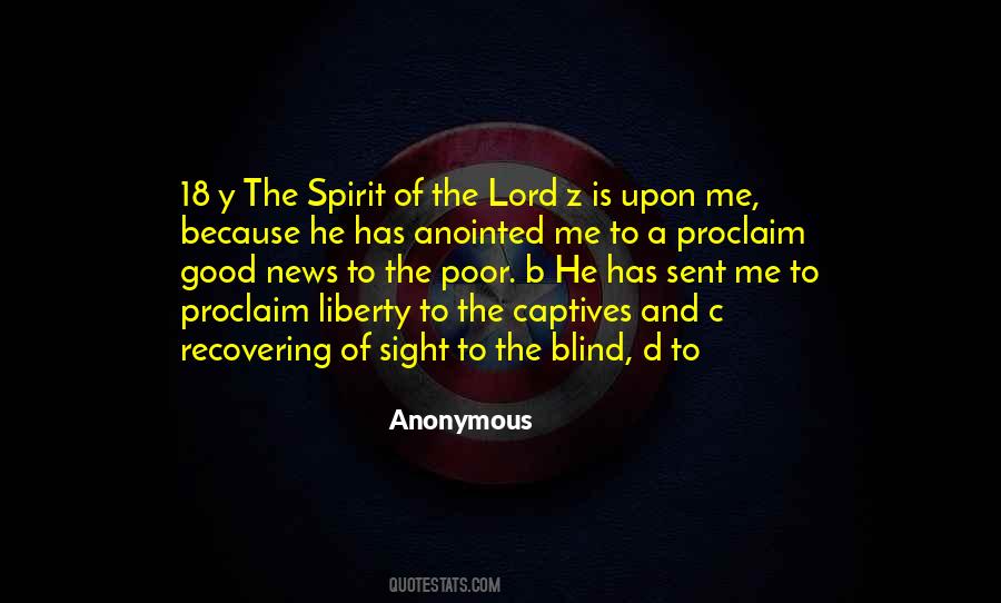 Spirit Of The Lord Quotes #1803866