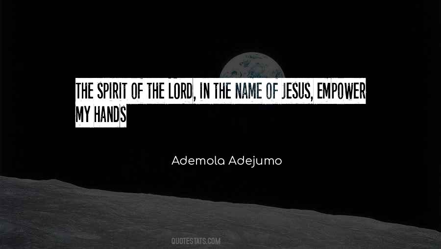 Spirit Of The Lord Quotes #1866629