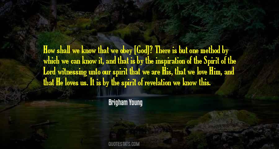 Spirit Of The Lord Quotes #515616