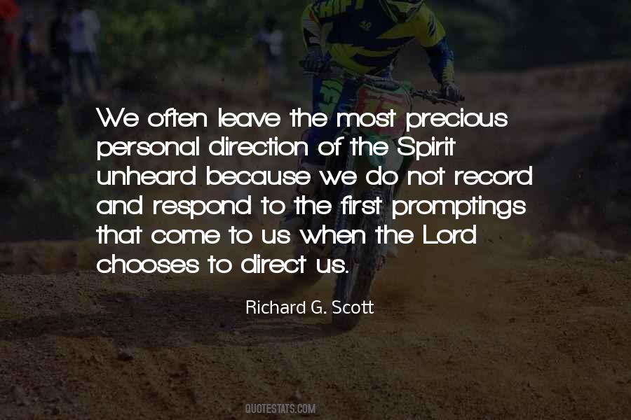 Spirit Of The Lord Quotes #808895