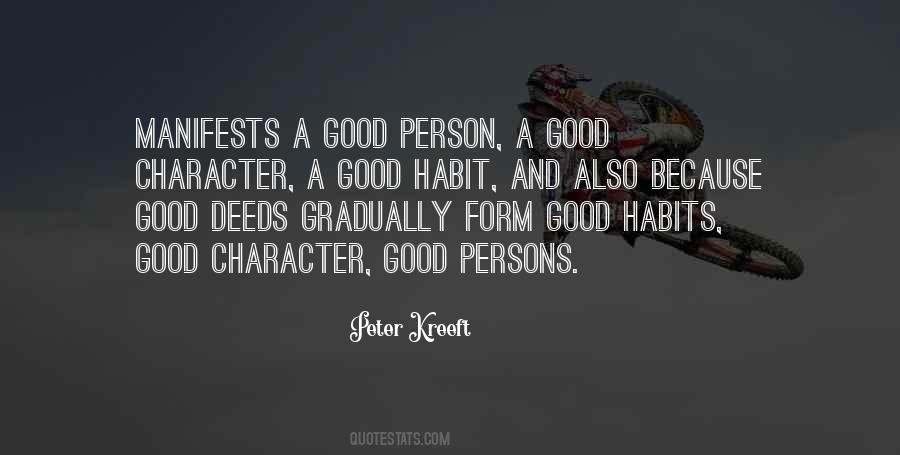Good Habit Quotes #1104216