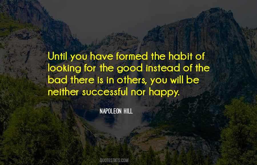 Good Habit Quotes #205977