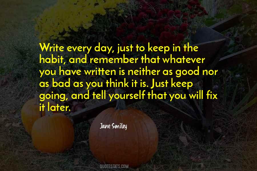 Good Habit Quotes #223183