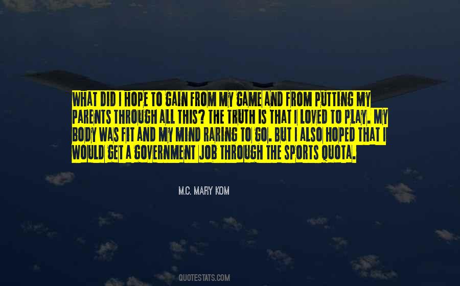 Go Sports Quotes #1866390