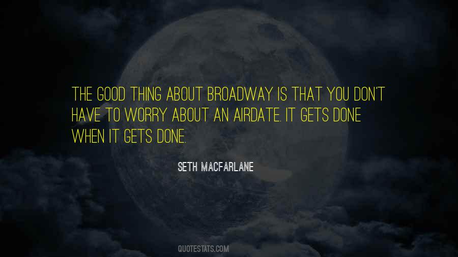Good Broadway Quotes #75635