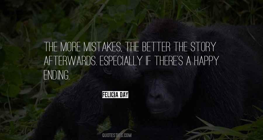Happy Mistakes Quotes #1056680