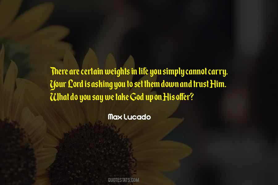 Life Trust God Quotes #900641