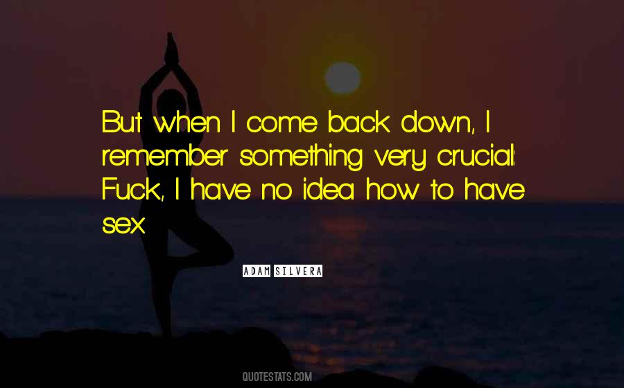 I Have No Idea Quotes #1446148