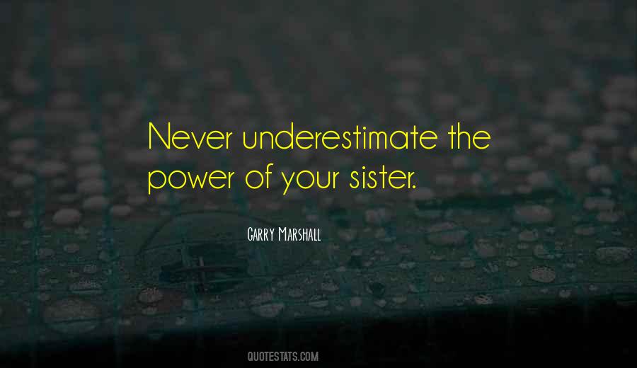 Never Underestimate The Power Quotes #351188