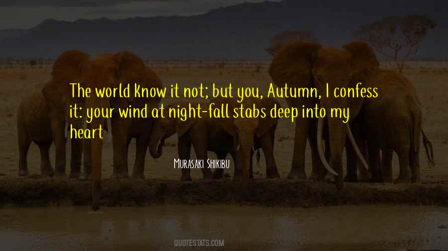 Autumn Night Quotes #316496
