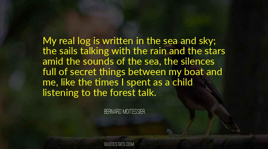 Rain In The Sea Quotes #1342348