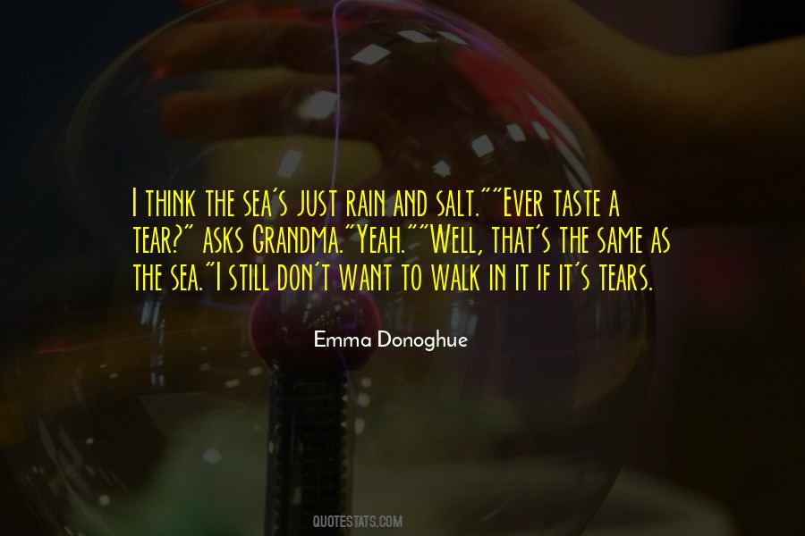 Rain In The Sea Quotes #406776