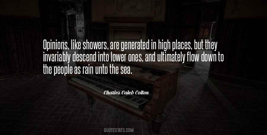 Rain In The Sea Quotes #970747