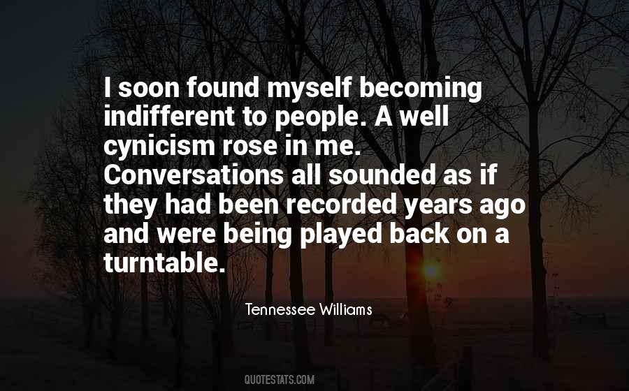 I Played Myself Quotes #364780