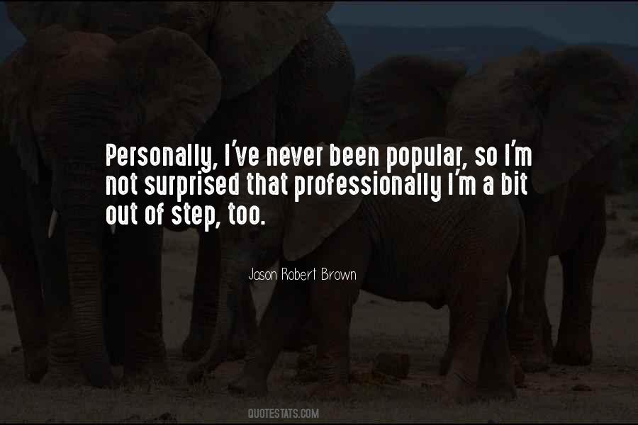 Not So Popular Quotes #270700