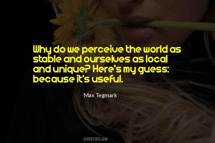 Perceive The World Quotes #89452