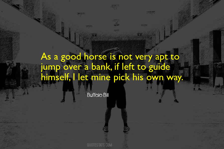Good Horse Quotes #1485103