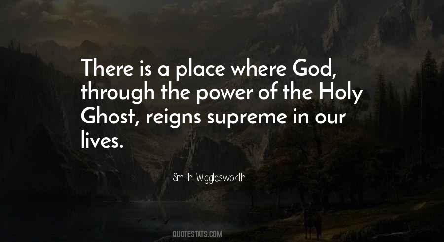 Ghost Power Quotes #281412