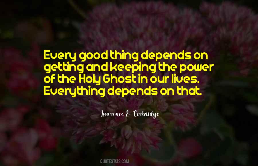 Ghost Power Quotes #680535