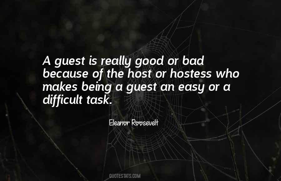 Good Host Quotes #271034