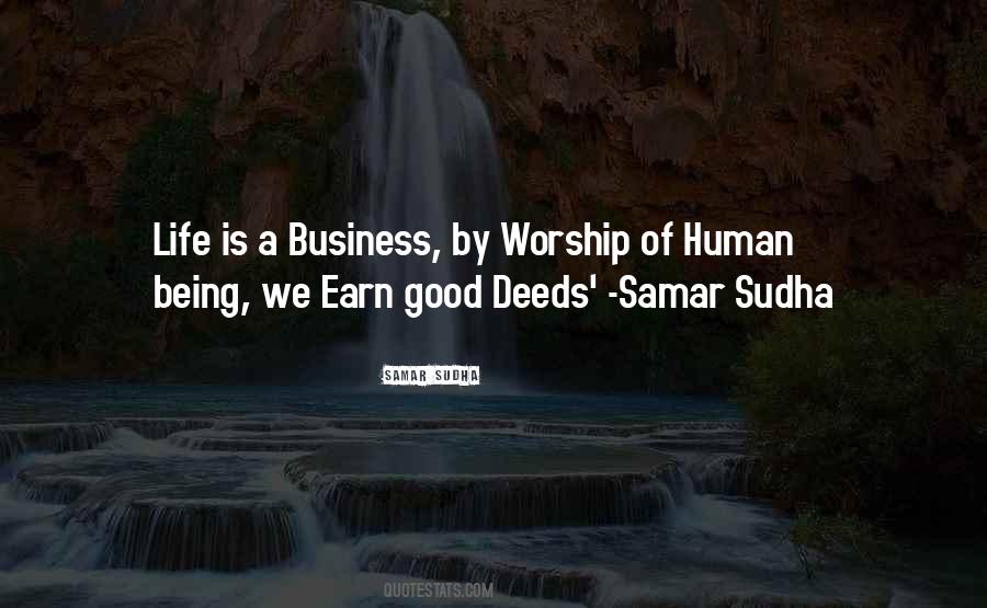 Good Human Being Quotes #100417