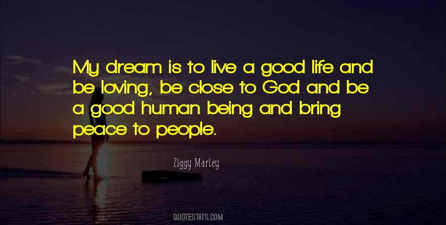 Good Human Being Quotes #1740960