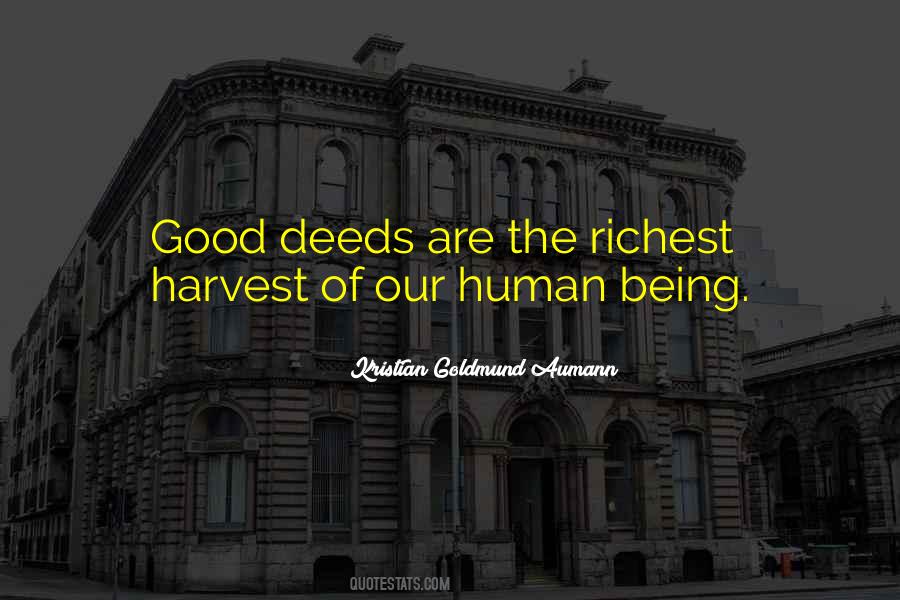 Good Human Being Quotes #36790