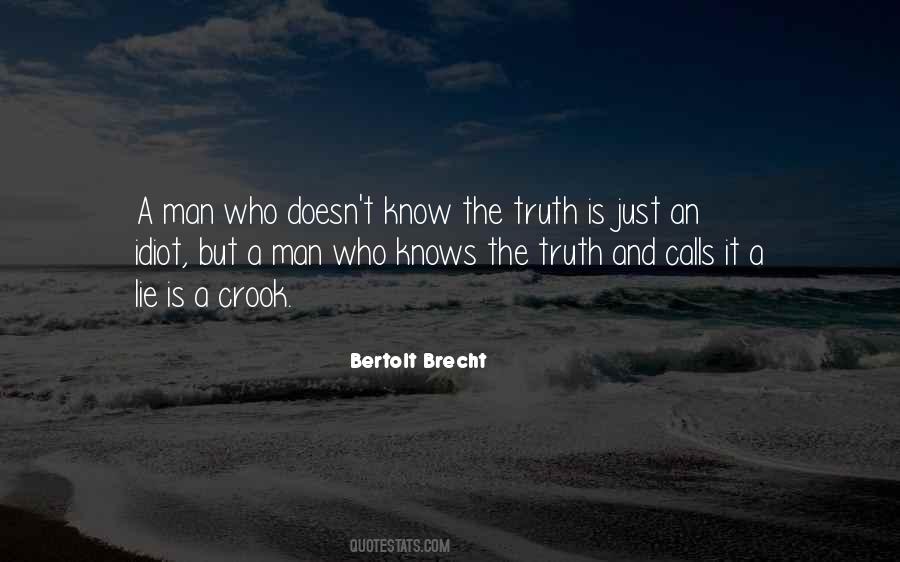 Man Lie Quotes #41149