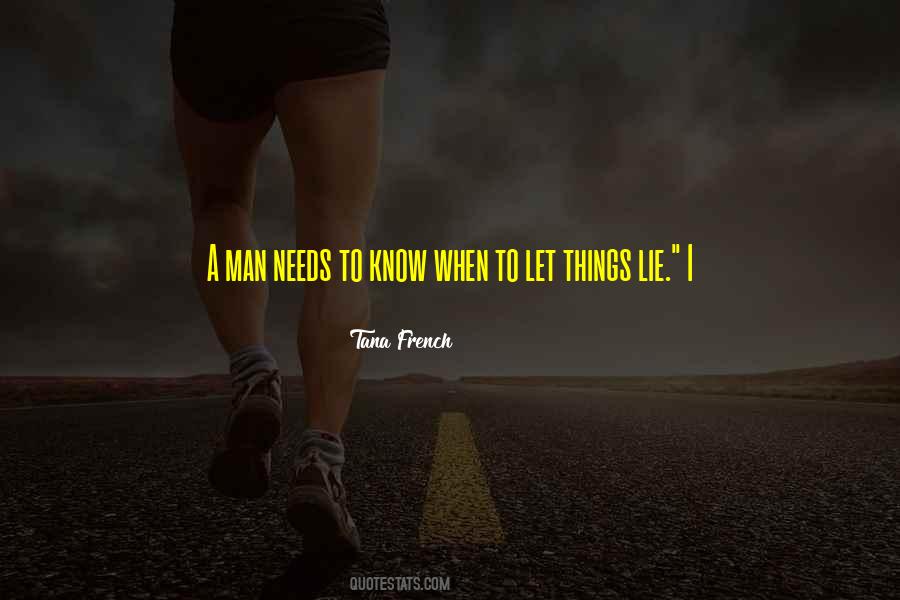 Man Lie Quotes #428468