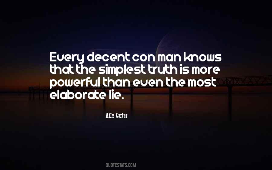 Man Lie Quotes #608515