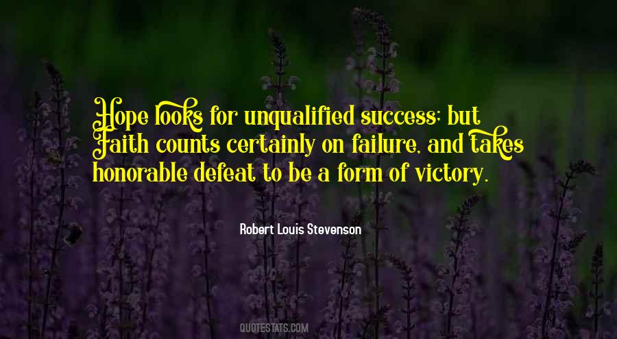 Faith And Victory Quotes #1738419