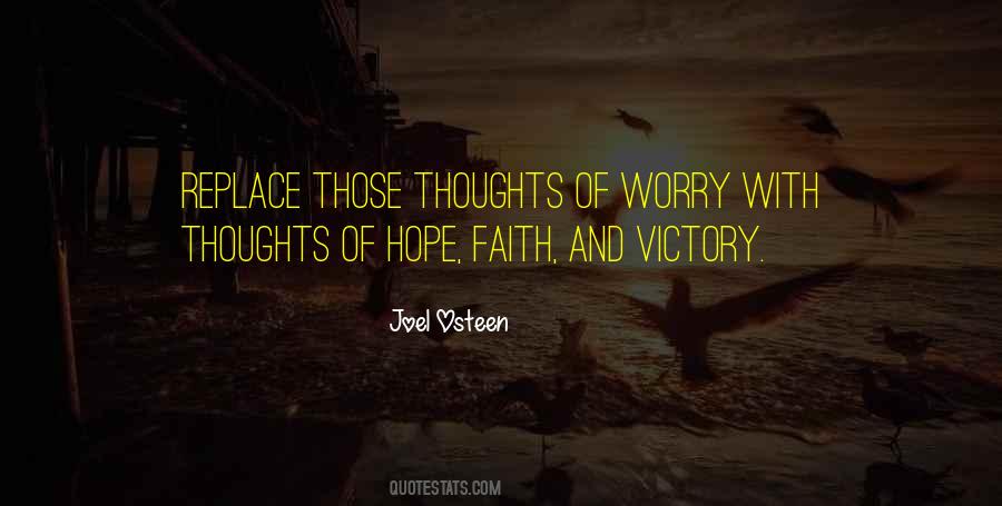 Faith And Victory Quotes #1758119