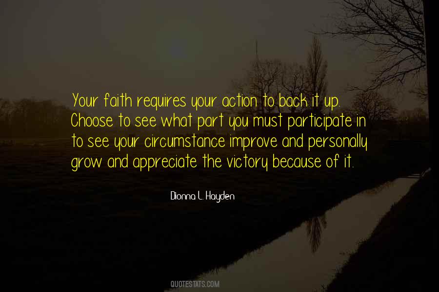 Faith And Victory Quotes #1818157