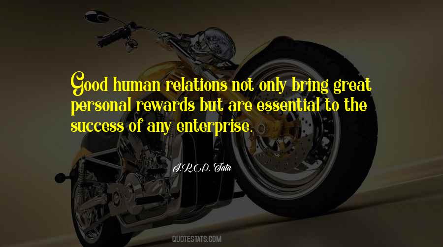 Good Human Relations Quotes #487146