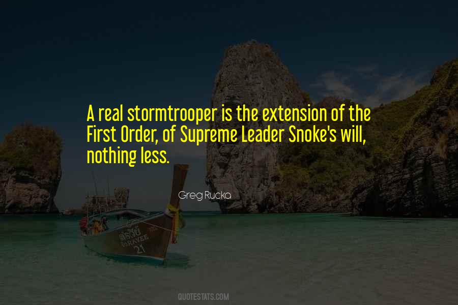 Supreme Leader Quotes #24835