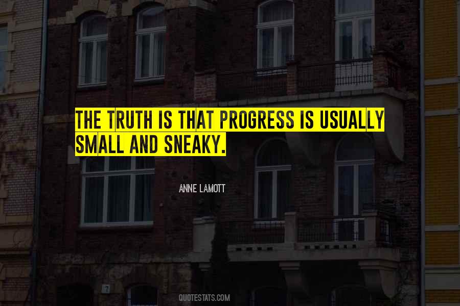 Quotes About Small Progress #144679